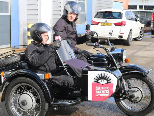 Rutger en Maxim op Campagne